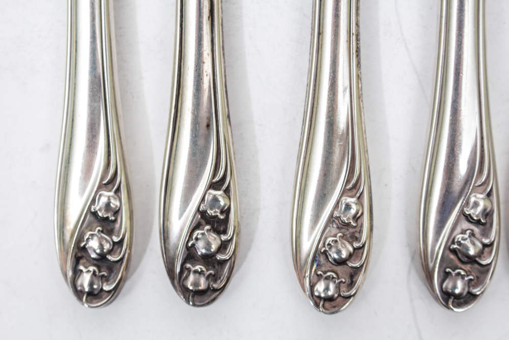 Gorham "Lily of the Valley" Sterling Silver Flatware