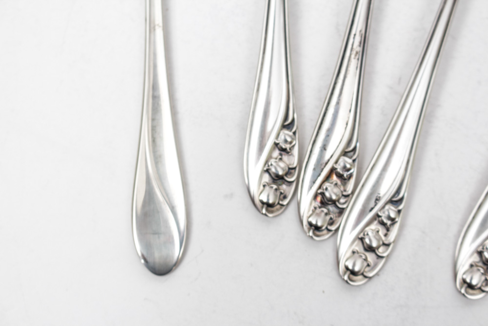 Gorham "Lily of the Valley" Sterling Silver Flatware