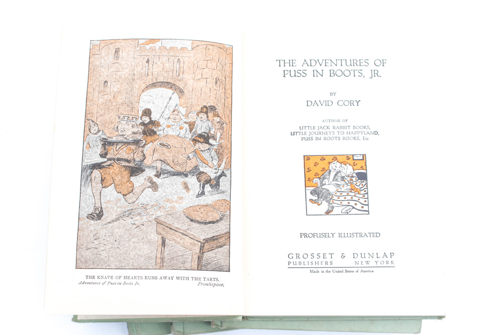 "Webster's Dictionary" with Library of Children's Books