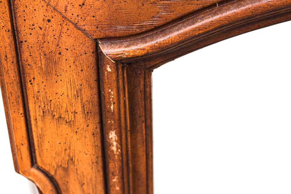 Pair of Wooden Framed Mirrors