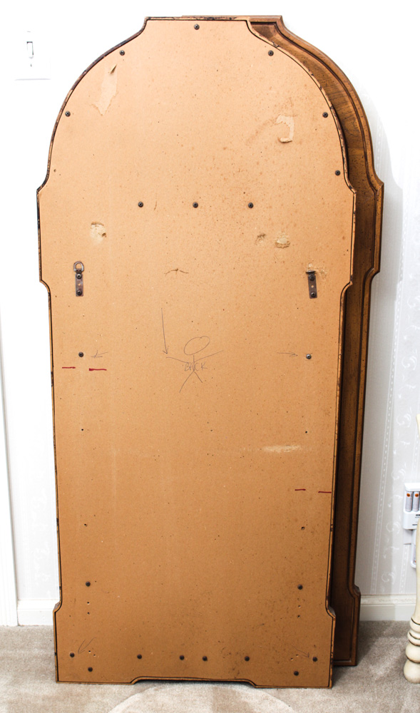 Pair of Wooden Framed Mirrors