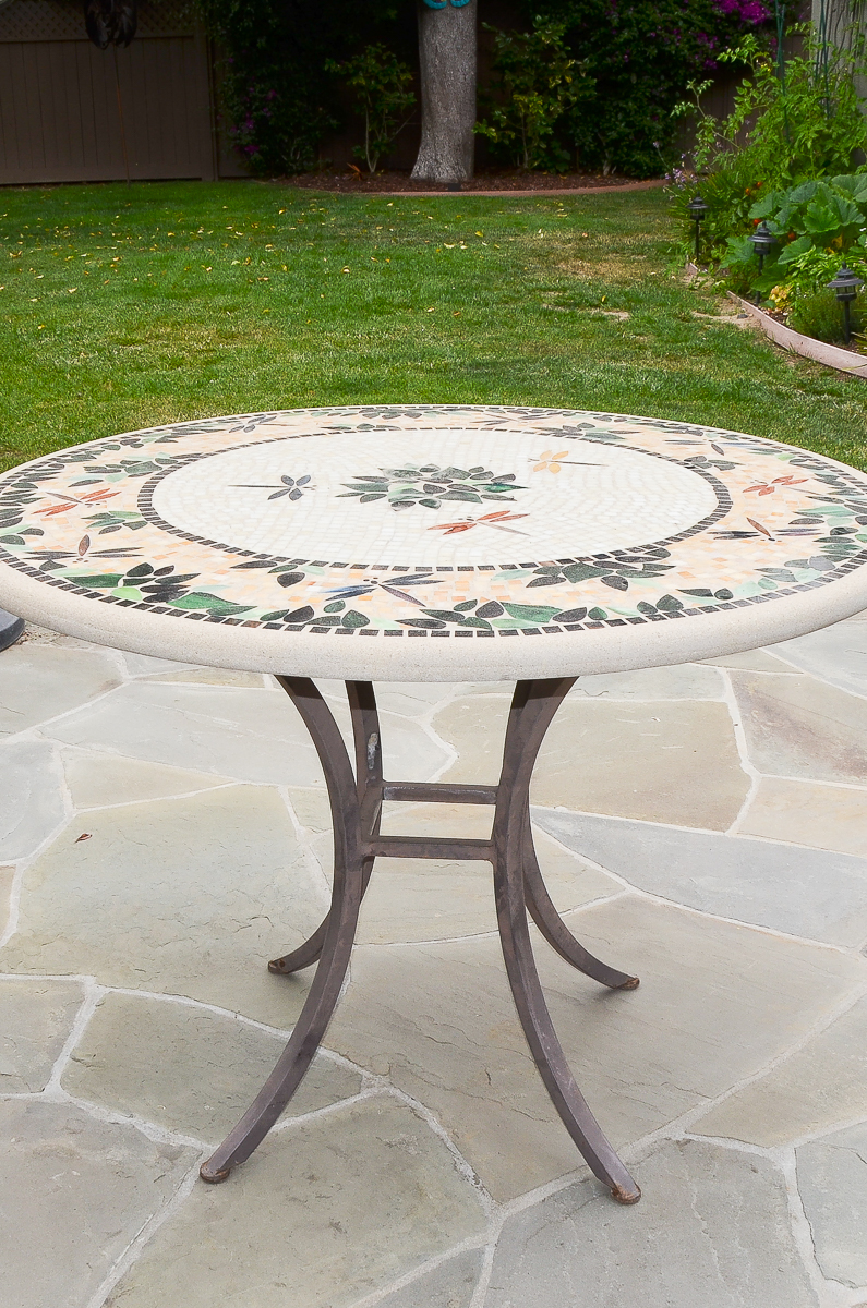 KNF Neille Olson Mosaic Tiled Patio Table
