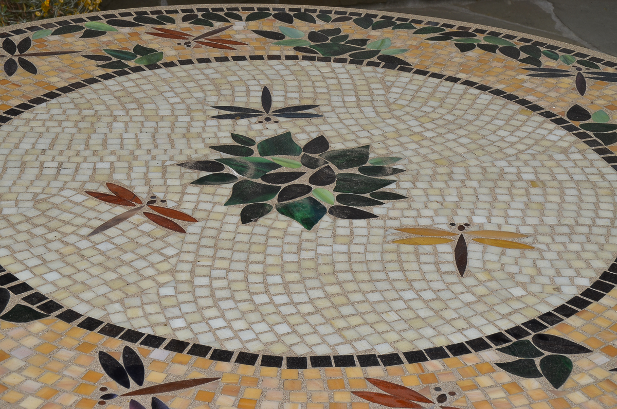 KNF Neille Olson Mosaic Tiled Patio Table