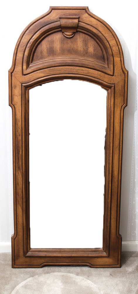 Pair of Wooden Framed Mirrors
