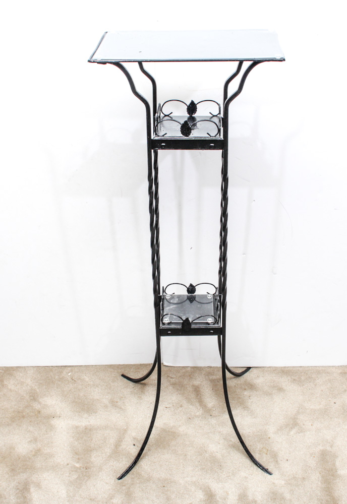 Wrought Metal Tables With Stand