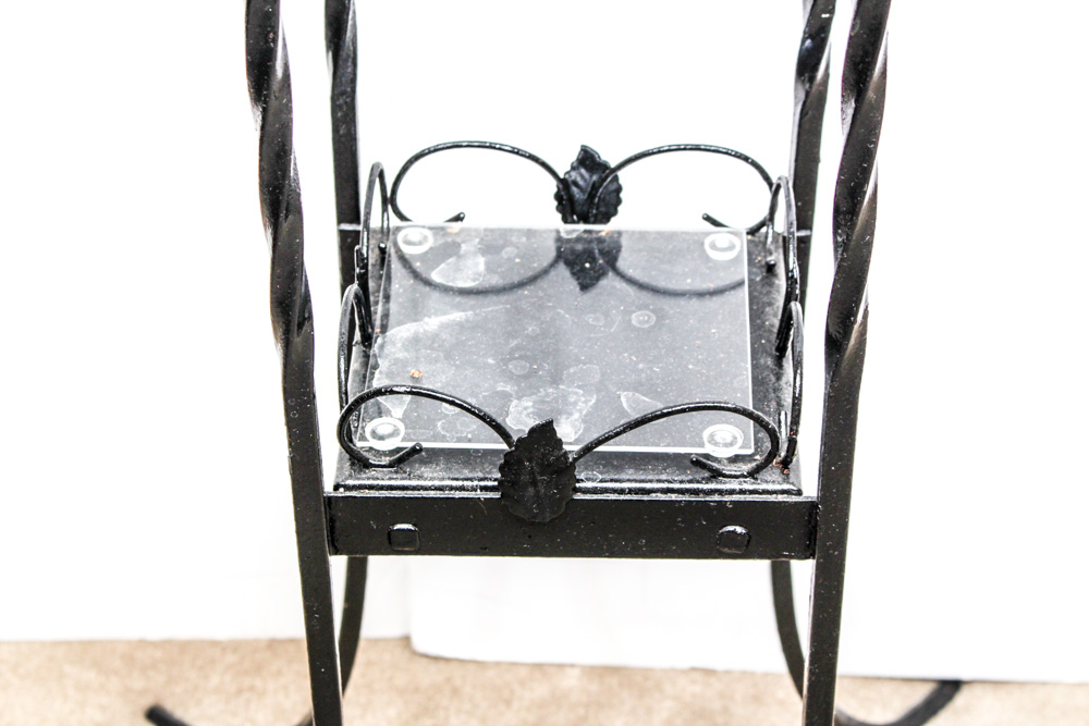 Wrought Metal Tables With Stand
