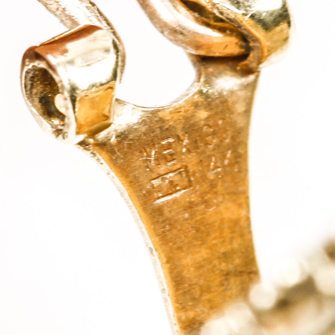 14K Yellow Gold 1945 Mexico 2 1/2 Peso Gold Coin Earrings