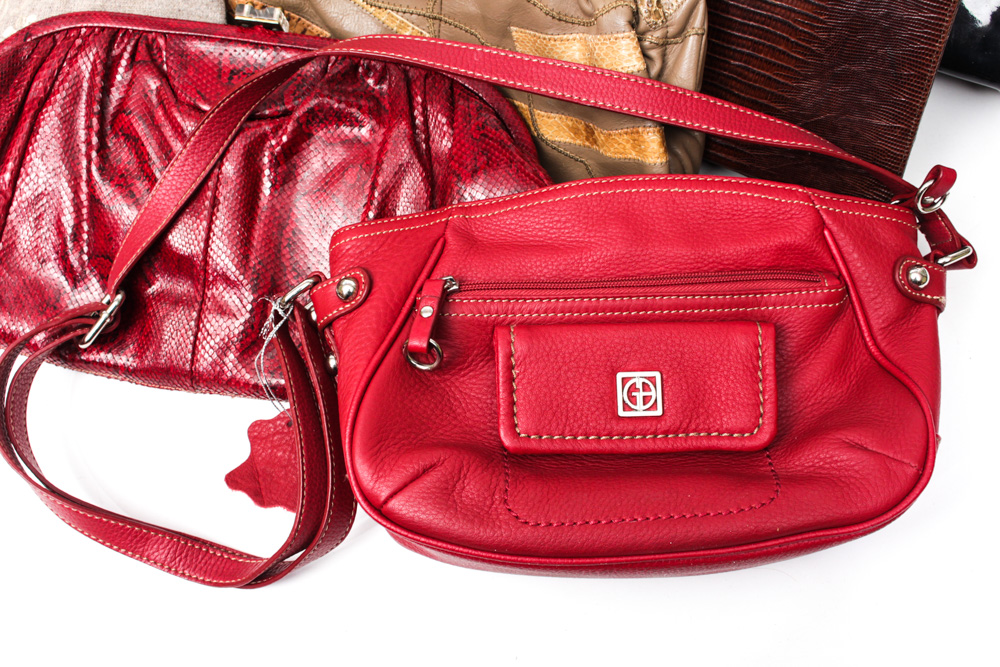 Variety of Vintage Handbags