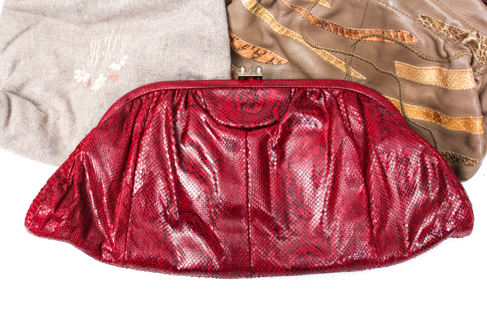 Variety of Vintage Handbags