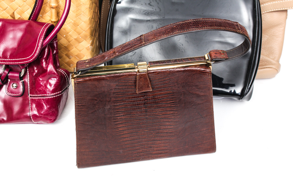 Variety of Vintage Handbags