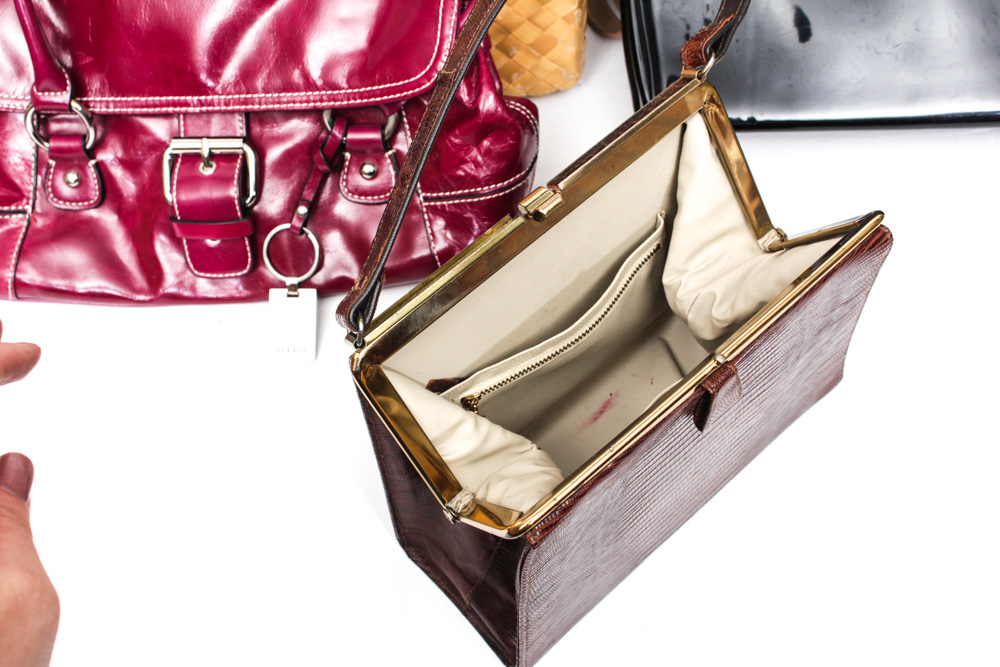 Variety of Vintage Handbags