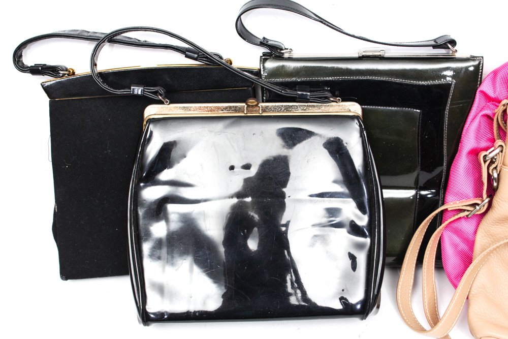 Variety of Vintage Handbags