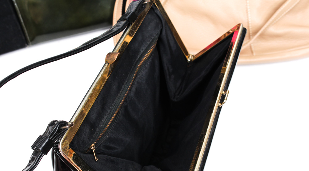 Variety of Vintage Handbags