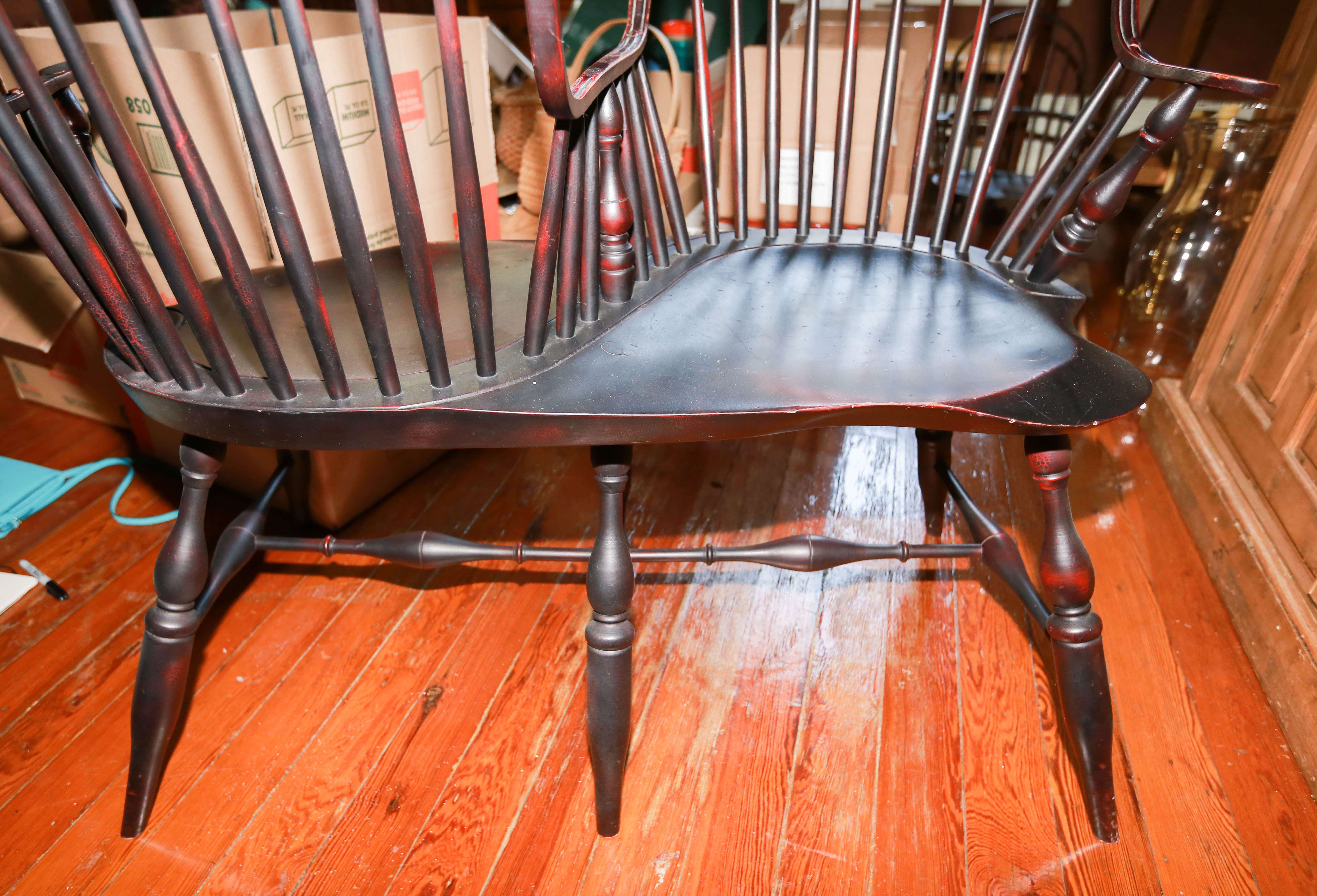 Windsor Style Tête à Tête Settee