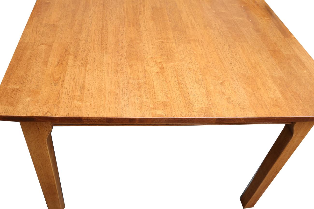 Arts And Crafts Style Oak Dining Table With Four Chairs