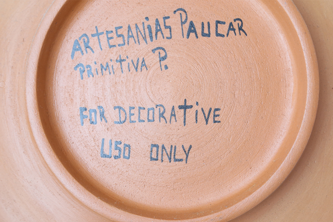 Grouping Of Hand Painted Mexican Plates