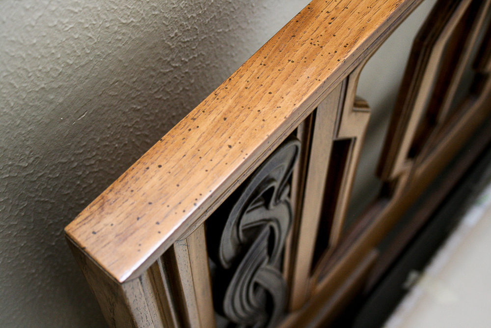Ornate Wooden Headboard