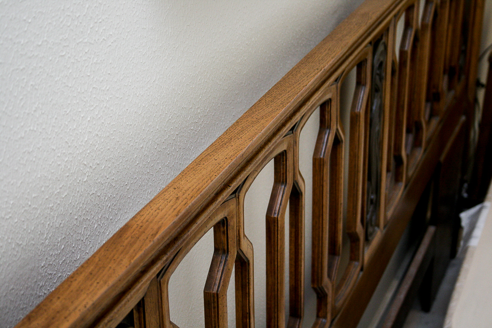 Ornate Wooden Headboard