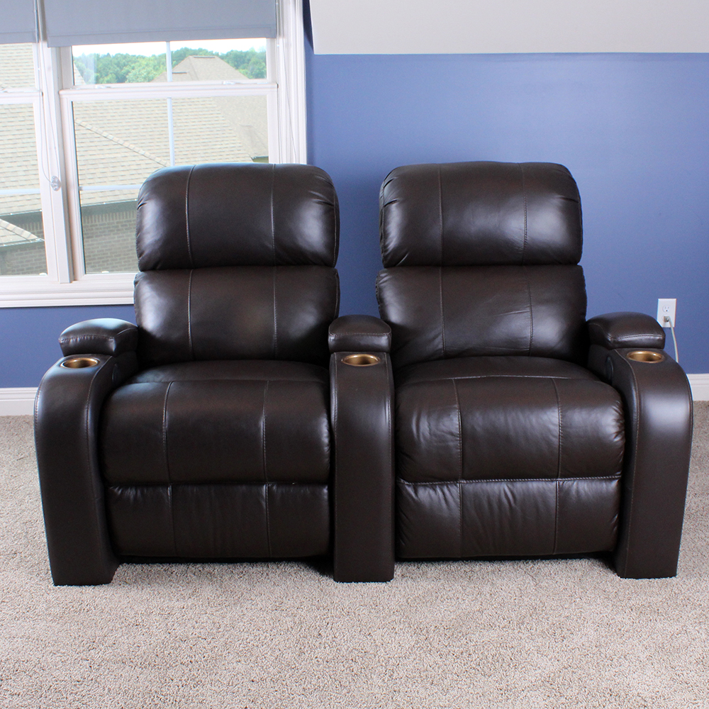 Pair of Reclining Theater Seats
