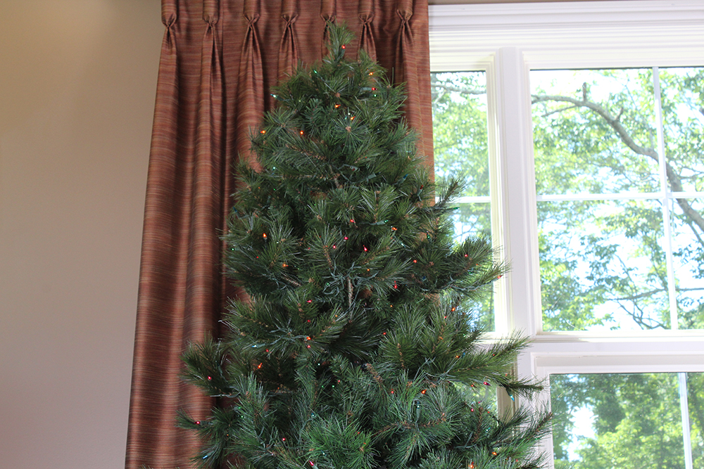Frontgate Artificial Virginia Pine 10' Christmas Tree