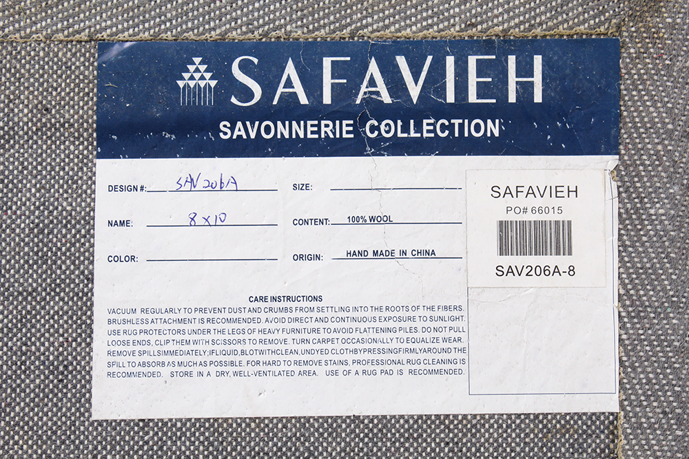 Safavieh "Savonnerie Collection" Carved Chinese Area Rug