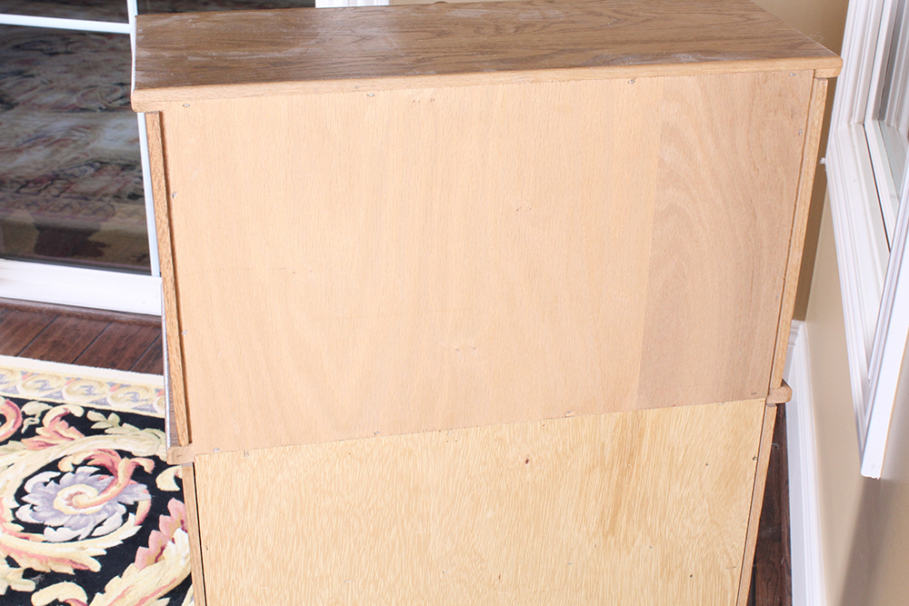 Oak Drop Front Secretary Desk