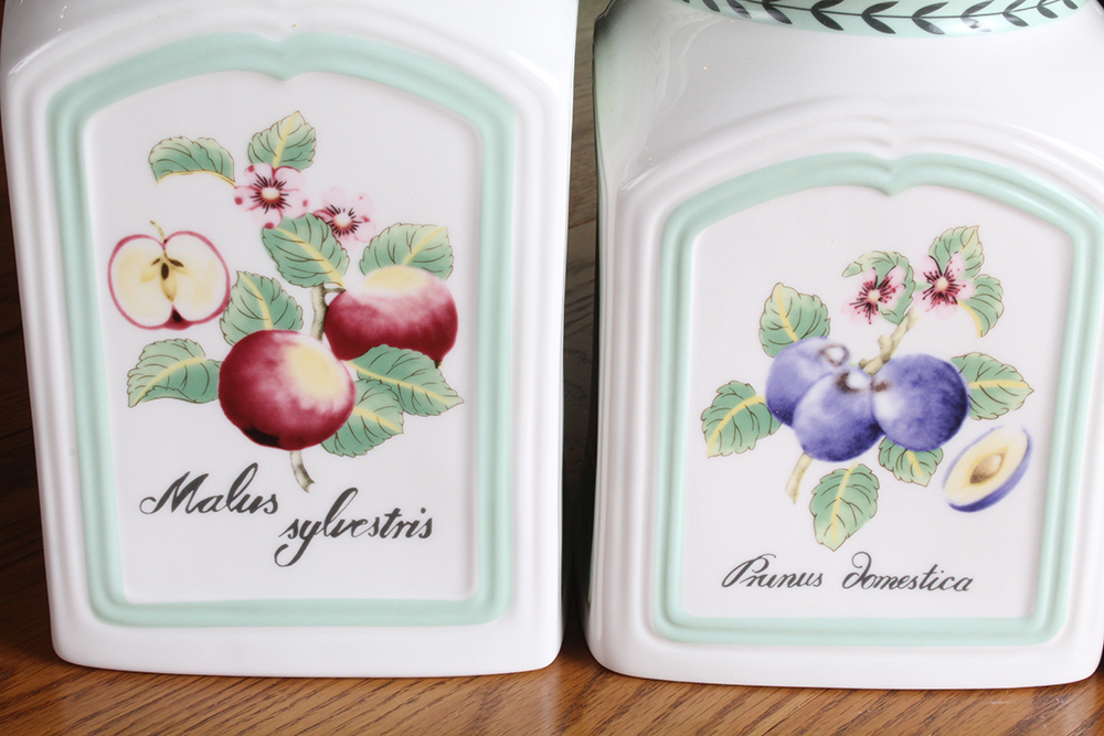 Villeroy and Boch "French Garden" Cannister Set