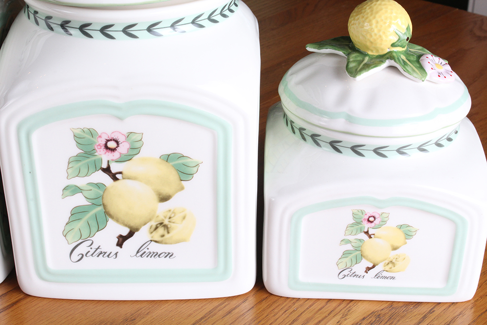 Villeroy and Boch "French Garden" Cannister Set