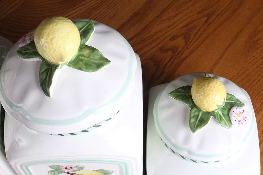 Villeroy and Boch "French Garden" Cannister Set