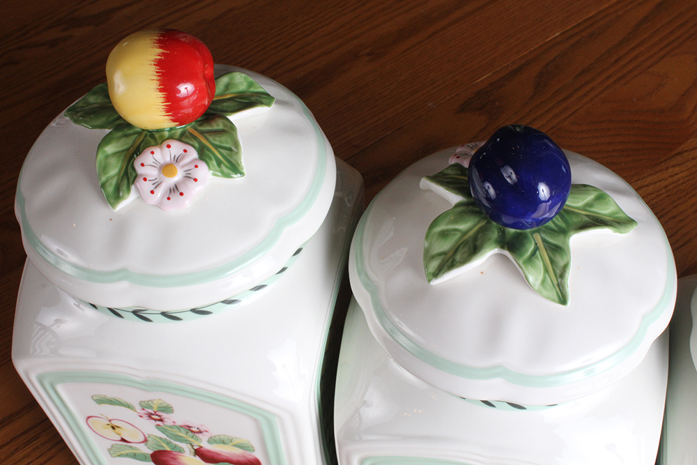Villeroy and Boch "French Garden" Cannister Set