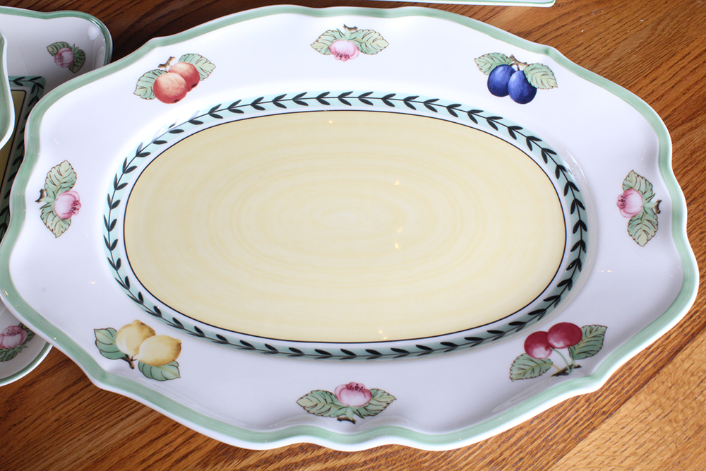 Villeroy and Boch Platters and Serving Assortment "French Garden"