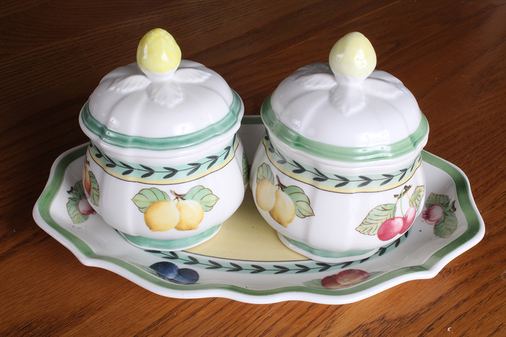 Villeroy & Boch "French Garden" Porcelain Coffee and Tea Set