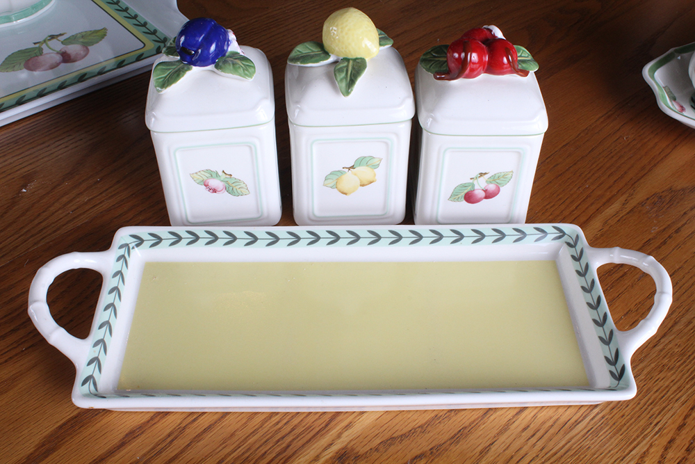 Villeroy & Boch "French Garden" Porcelain Coffee and Tea Set