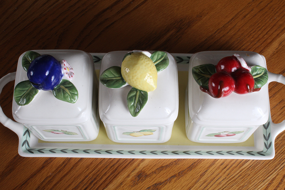 Villeroy & Boch "French Garden" Porcelain Coffee and Tea Set