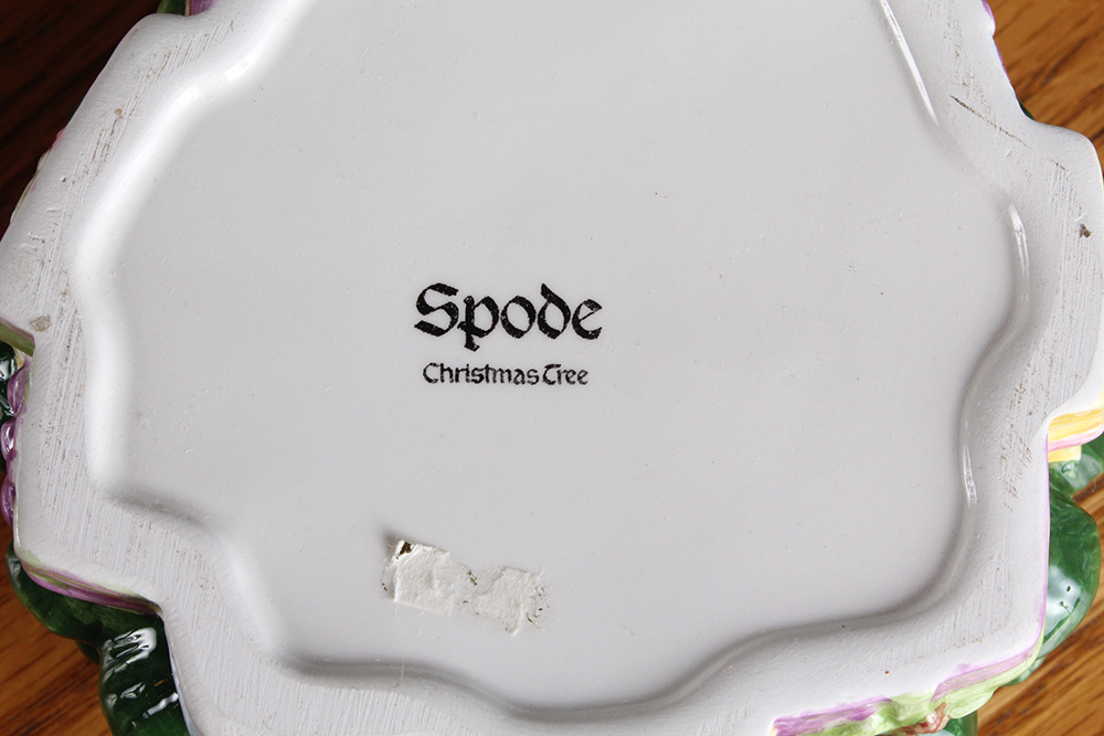 Spode "Christmas Tree" Porcelain Tableware