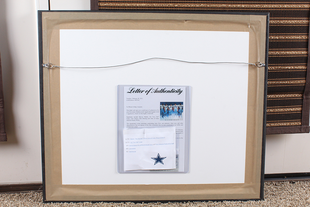 "Doomsday Defense" Signed Photograph of The Dallas Cowboys