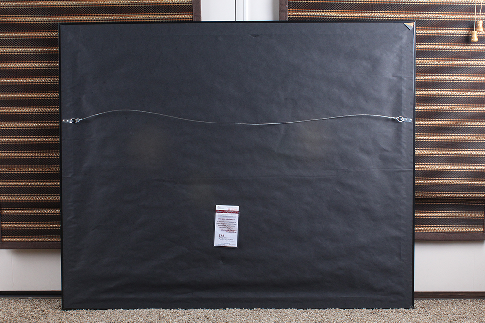 Framed Autographed Dallas Cowboys Roger Staubach Jersey