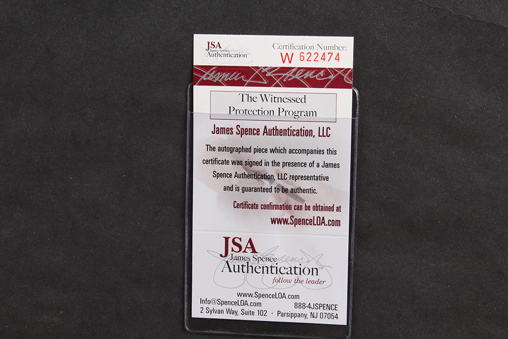 Framed Chicago Bears Dan Hampton Signed Jersey with COA