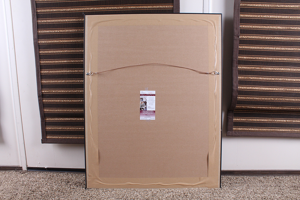 Autographed Print of Los Angeles Rams "The Fearsome Foursome" with COA