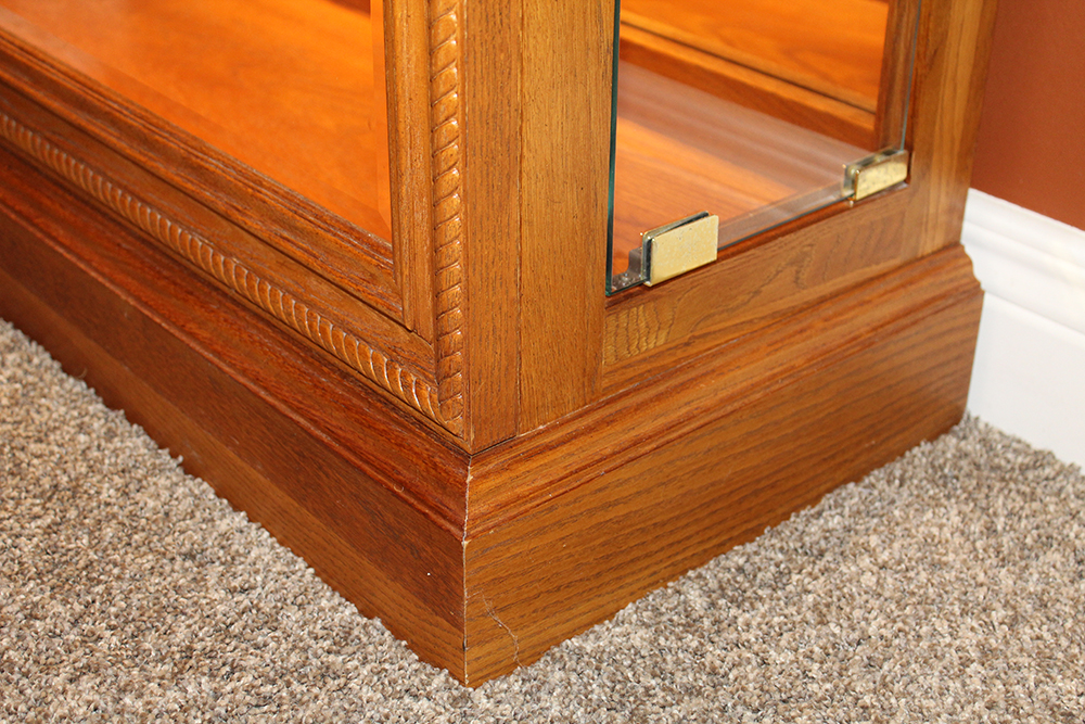 Oak Curio Cabinet from Pulaski Furniture Corp.