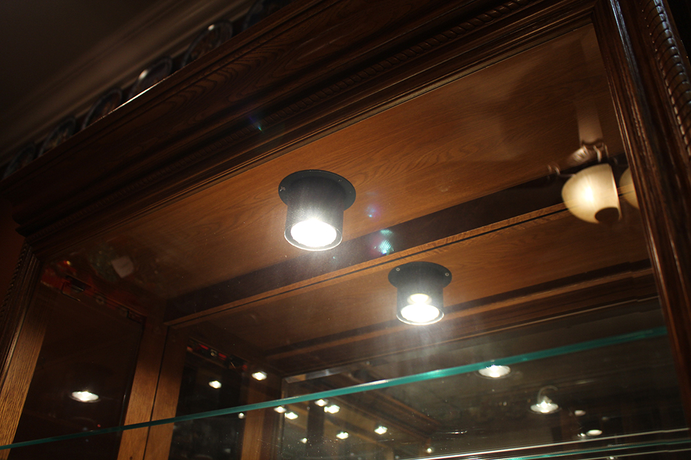 Oak Curio Cabinet from Pulaski Furniture Corp.