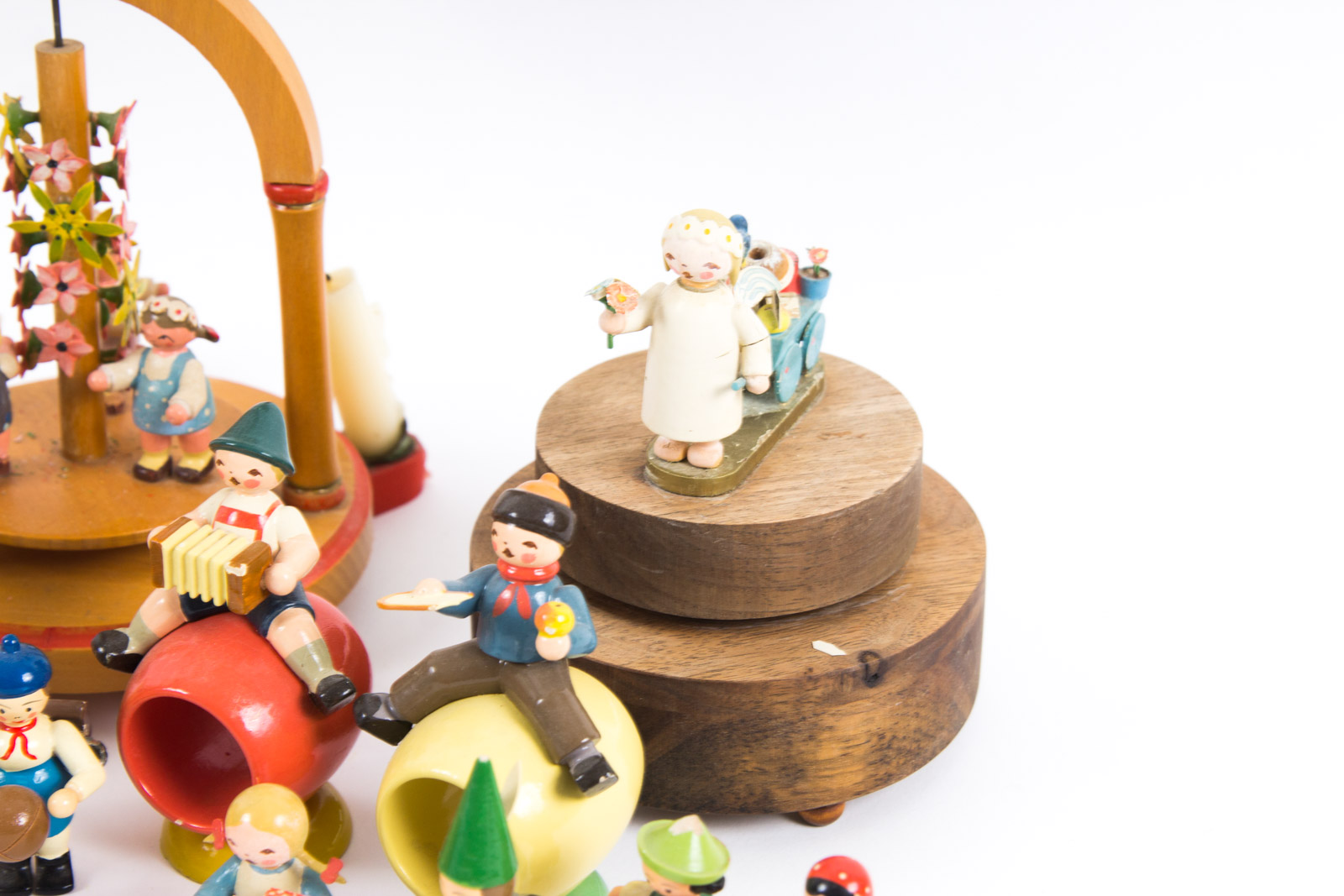 Vintage Erzgebirge German Figurine Assortment