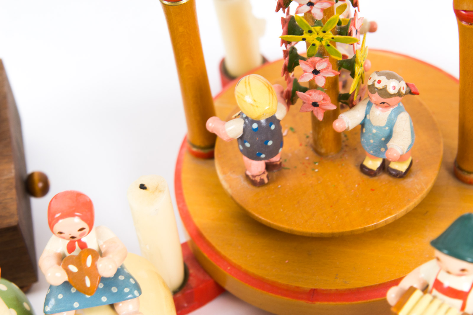 Vintage Erzgebirge German Figurine Assortment