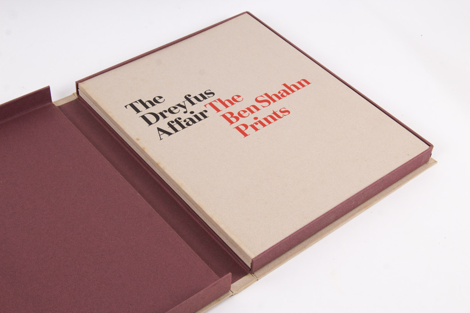 1984 "The Dreyfus Affair: The Ben Shahn Prints" with Essays