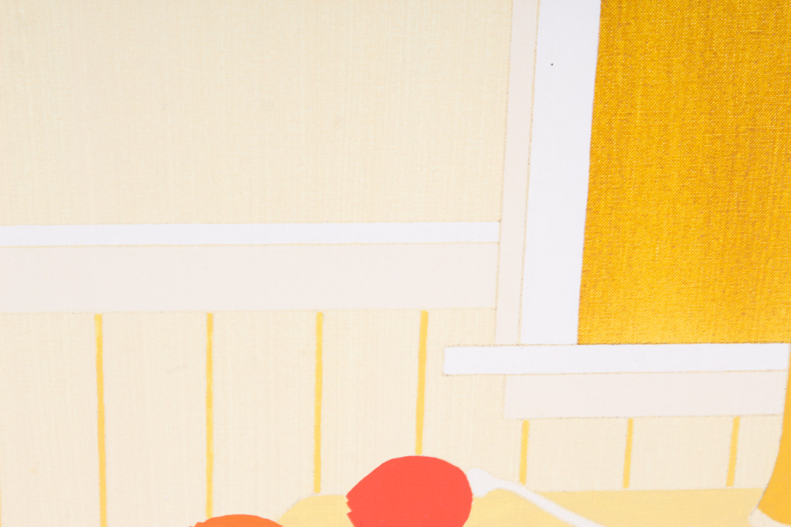 John D. Sember Minimalist Style Still Life on Canvas