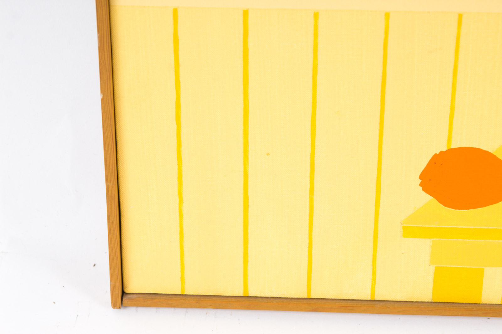 John D. Sember Minimalist Style Still Life on Canvas