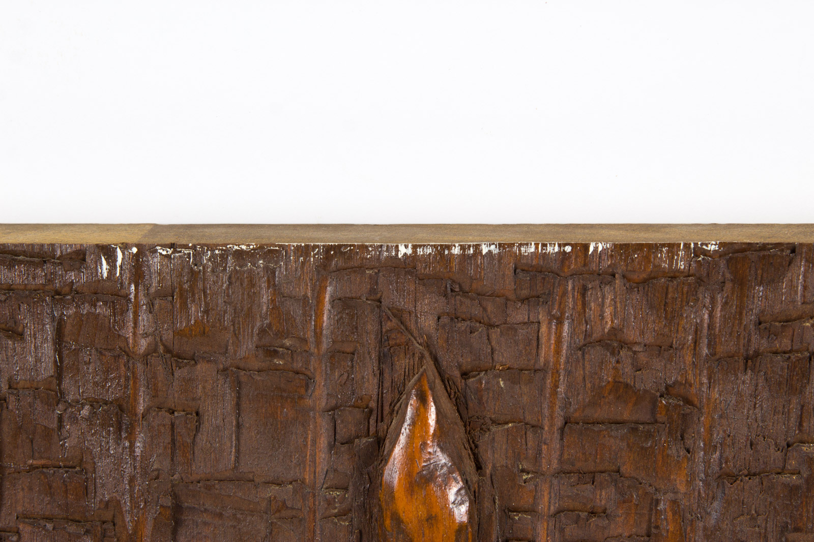 Hand Carved Candle Themed Wall Hanging