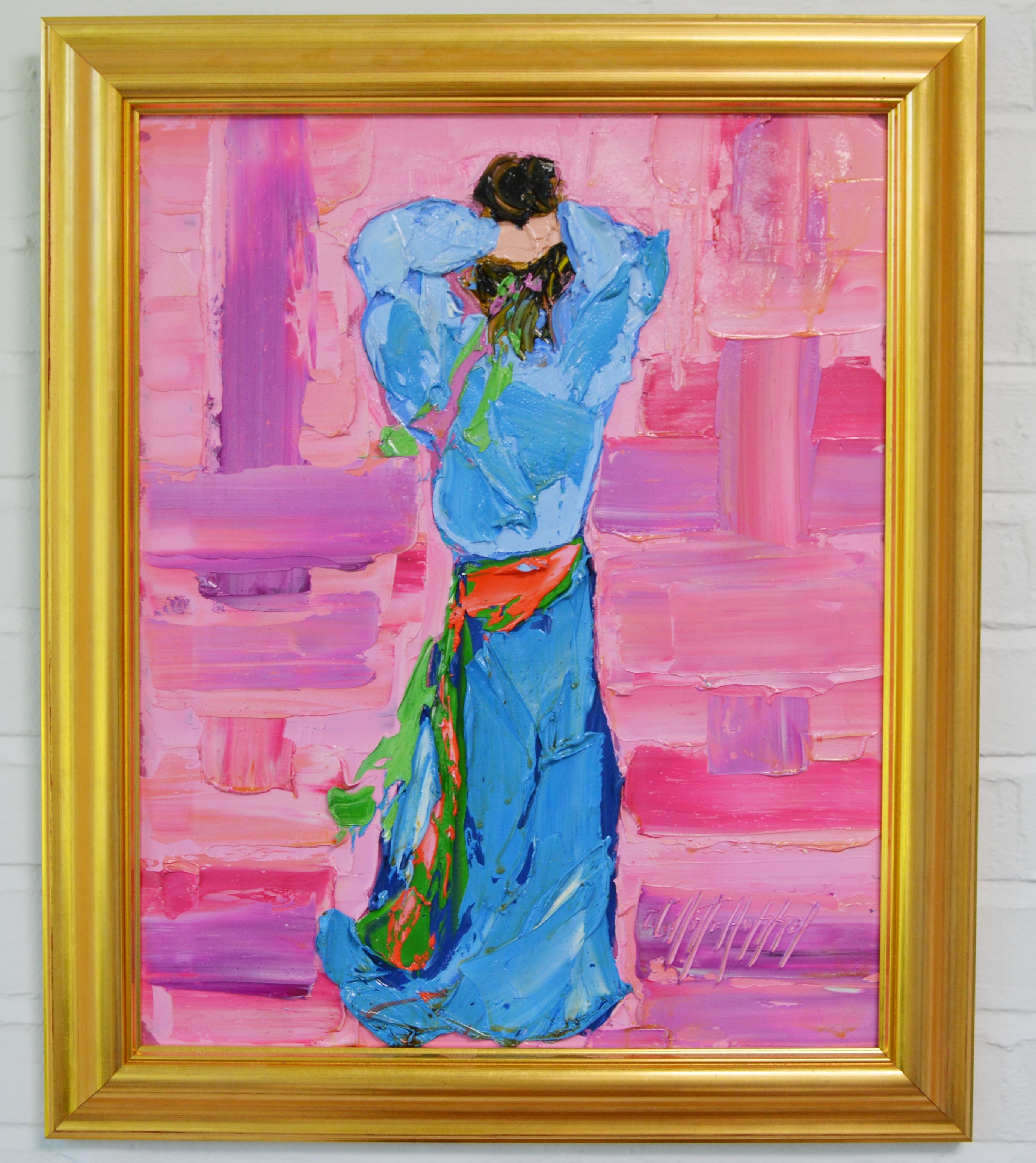 Gayle Gillette Hummel Original "Blanche" Oil Painting