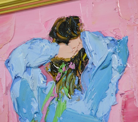 Gayle Gillette Hummel Original "Blanche" Oil Painting