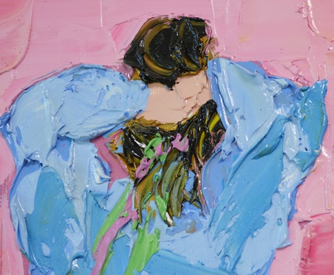 Gayle Gillette Hummel Original "Blanche" Oil Painting